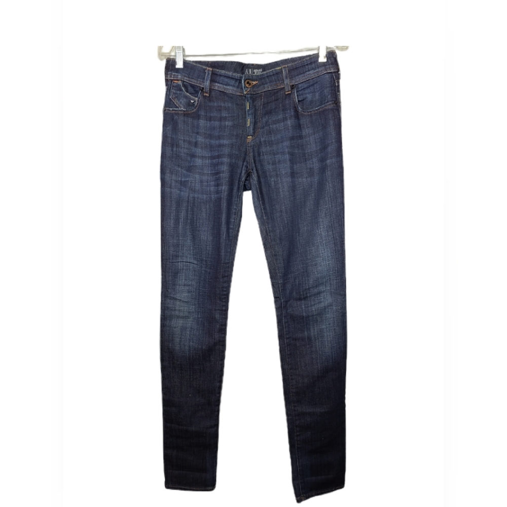 AJ Armani Jeans J351F Love Heart Eagle logo Jeans - Picture 7 of 7
